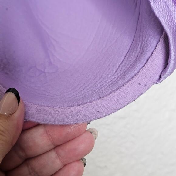 Victoria's secret lacey angels lightly lined demi bra purple size 36D - Picture 5 of 6